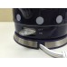 FixtureDisplays® Teapot Ceramic Electric Kettle Warm Plate, Blue Polka Dot Decor, Gift, New,13582
